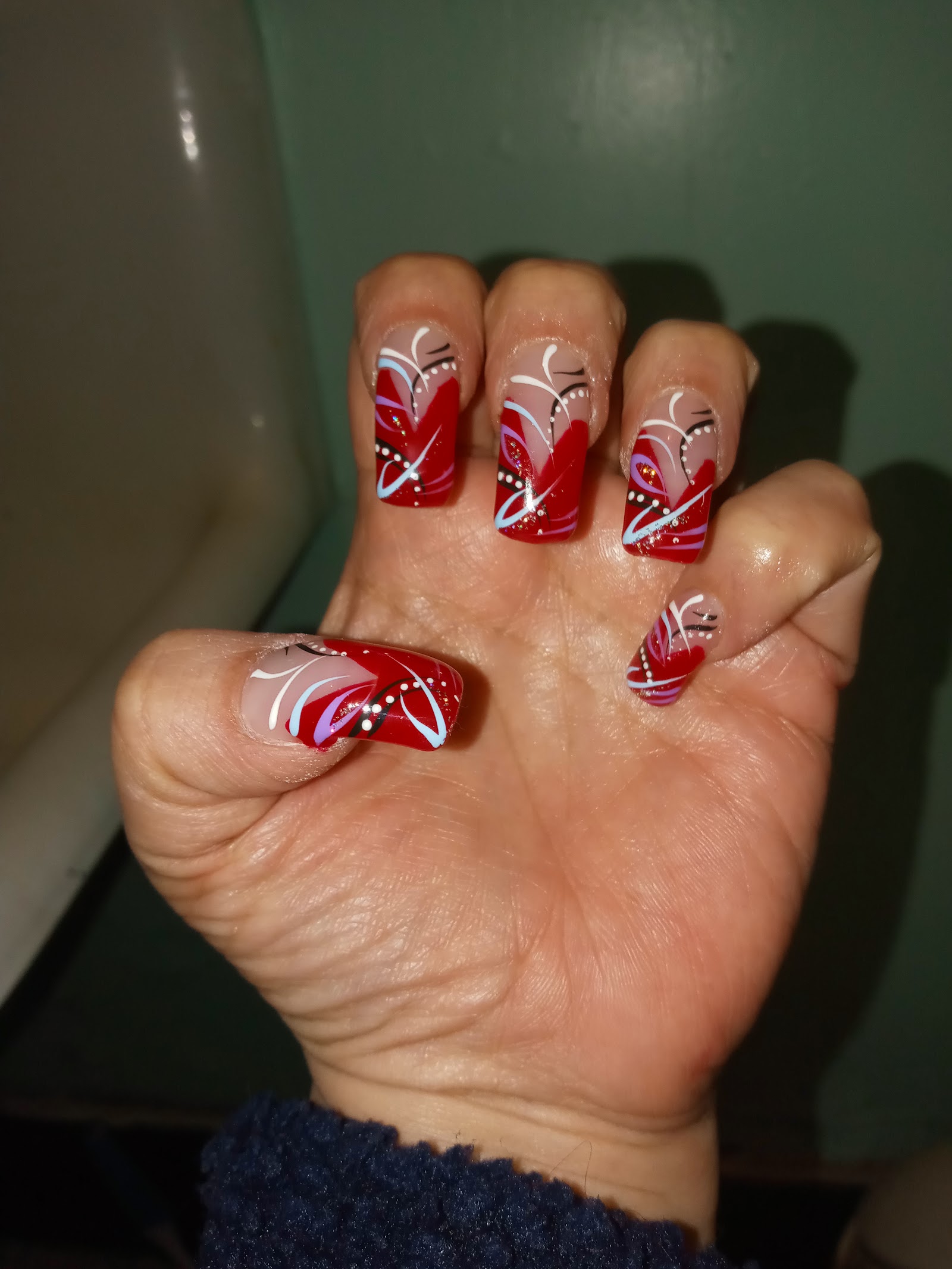 N Y Nails nail work in Rochester, New York